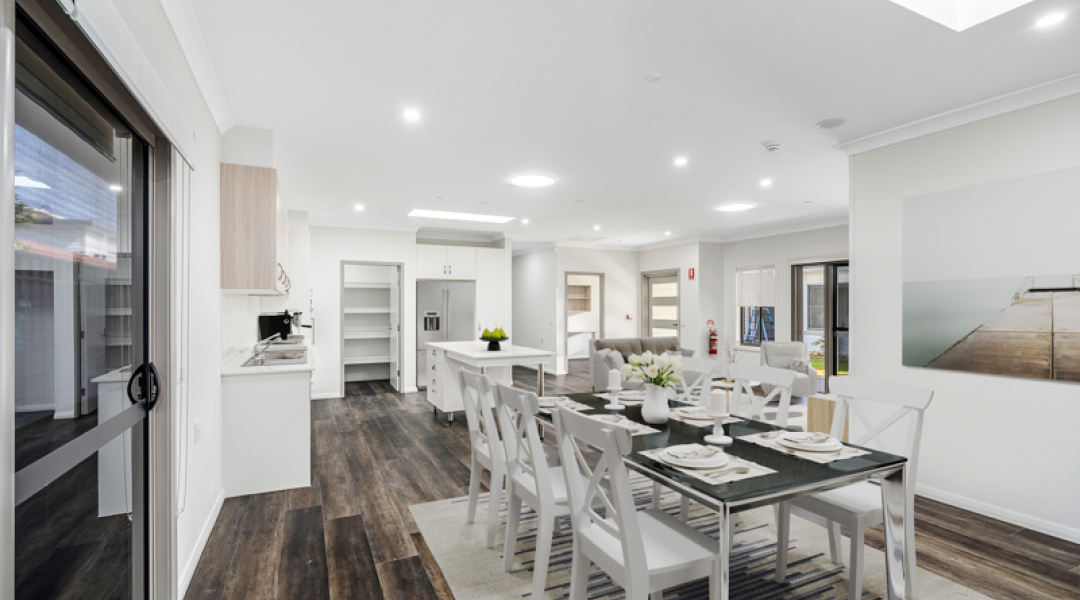 Dining Room - Open living - Kitchen - Front door - Balcony