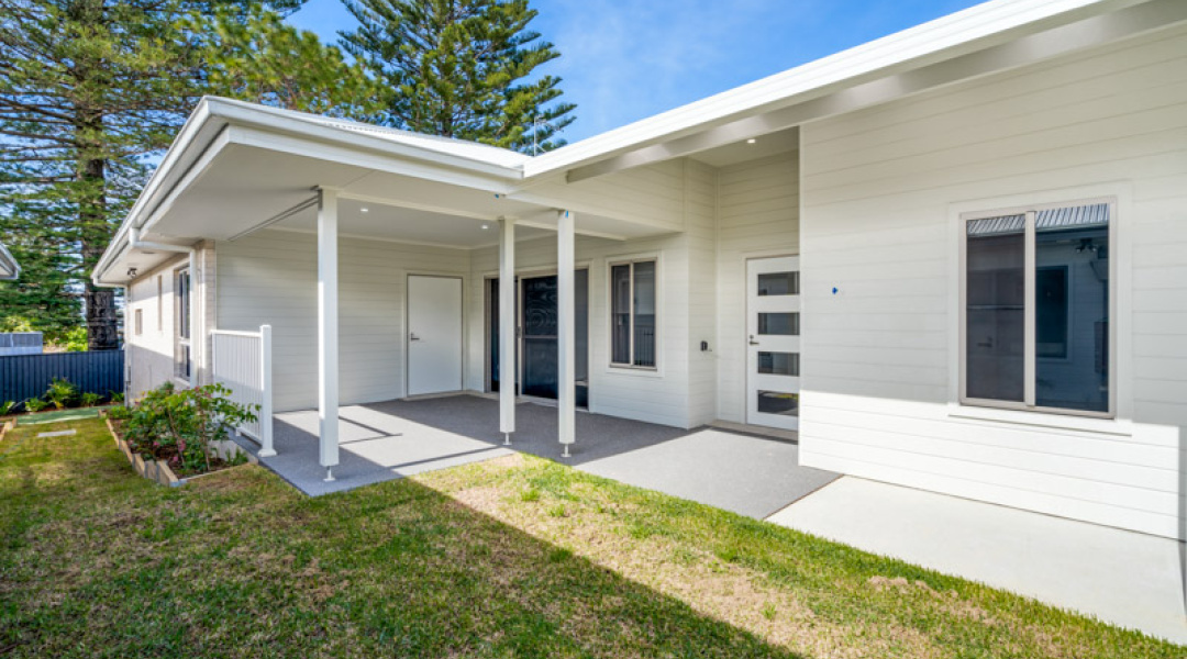 Secure Backyard - Back door - Grass - Outdoor Area