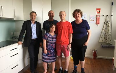 MP James Griffin supports kitchen upgrade in Freshwater